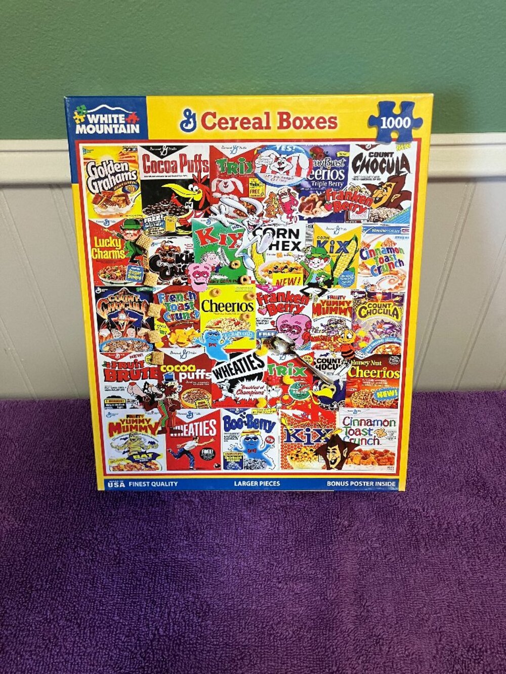 White Mountain Puzzle "Cereal Boxes"